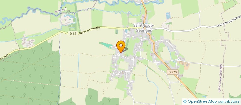 localisation de l'entreprise MADAME CATHERINE COUFFI  SAINT-LOUP-GEANGES