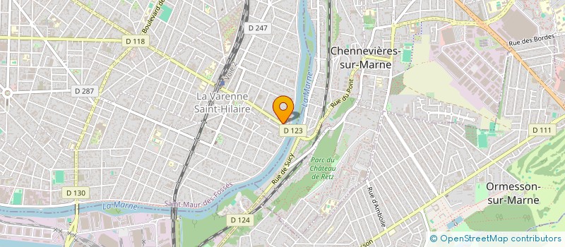 localisation de l'entreprise MADAME CATHERINE COURDES à SAINT-MAUR-DES-FOSSES