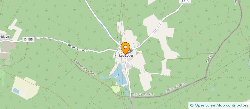 localisation de l'entreprise MADAME CATHERINE COUSIN  LA BREILLE-LES-PINS