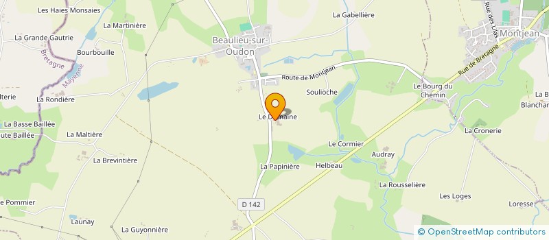 localisation de l'entreprise MADAME CATHERINE COUSTIS DE LA RIVIERE à LOIRON-RUILLE