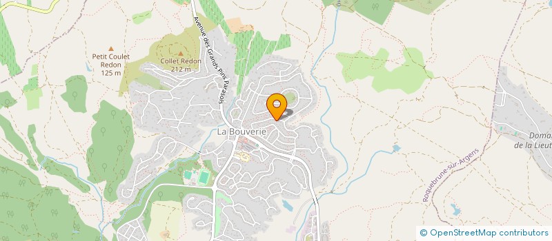 localisation de l'entreprise MADAME CATHERINE COUTURIER  ROQUEBRUNE-SUR-ARGENS