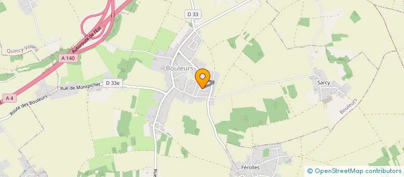 localisation de l'entreprise MADAME CATHERINE COUVILLER  BOULEURS