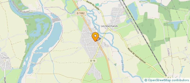 localisation de l'entreprise MADAME CATHERINE CRISI  CUZIEU