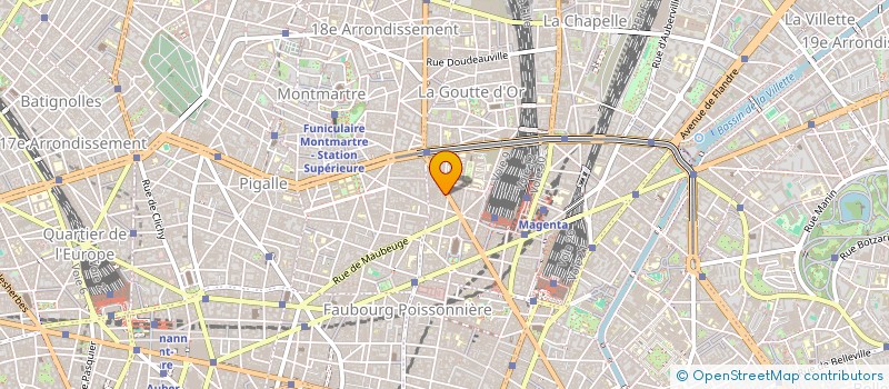 localisation de l'entreprise MADAME CATHERINE CROWTHER  PARIS