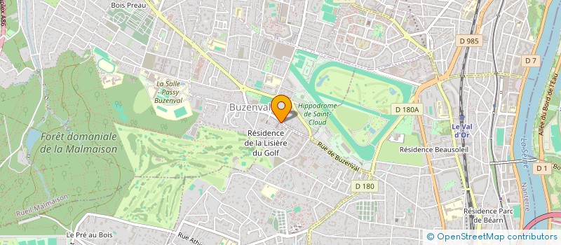 localisation de l'entreprise MADAME CATHERINE D' AT DE SAINT FOULC à GARCHES