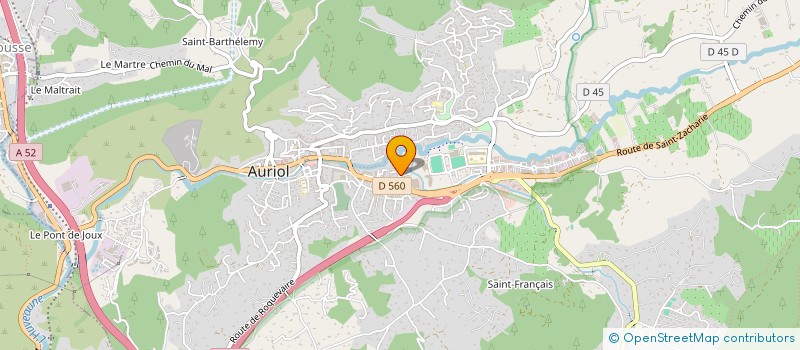 localisation de l'entreprise MADAME CATHERINE DAMEME  AURIOL