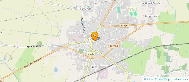 localisation de l'entreprise MADAME CATHERINE DANIE PRIMOT à LEZOUX