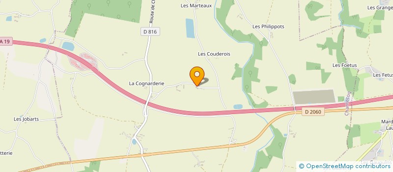 localisation de l'entreprise MADAME CATHERINE DANIELLE RAPENNE  CHANTECOQ