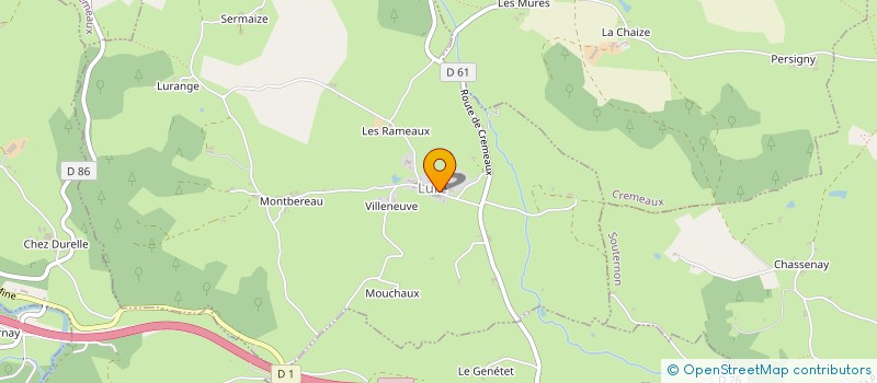 localisation de l'entreprise MADAME CATHERINE DANVE  LURE