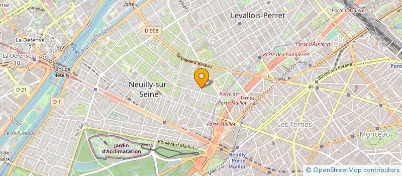 localisation de l'entreprise MADAME CATHERINE DARBON à NEUILLY-SUR-SEINE