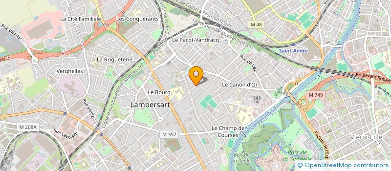 localisation de l'entreprise MADAME CATHERINE DARCHIS à LAMBERSART