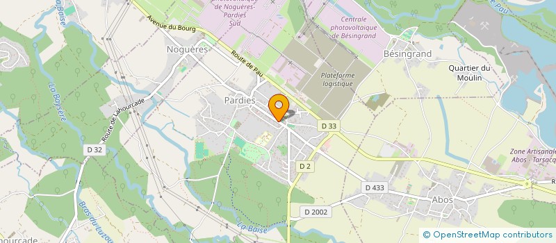 localisation de l'entreprise MADAME CATHERINE DARRIGRAND  PARDIES