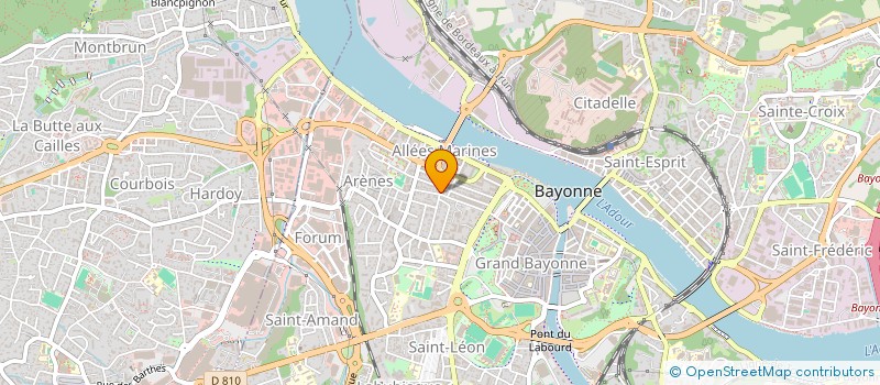 localisation de l'entreprise MADAME CATHERINE DARTHOUX à BAYONNE