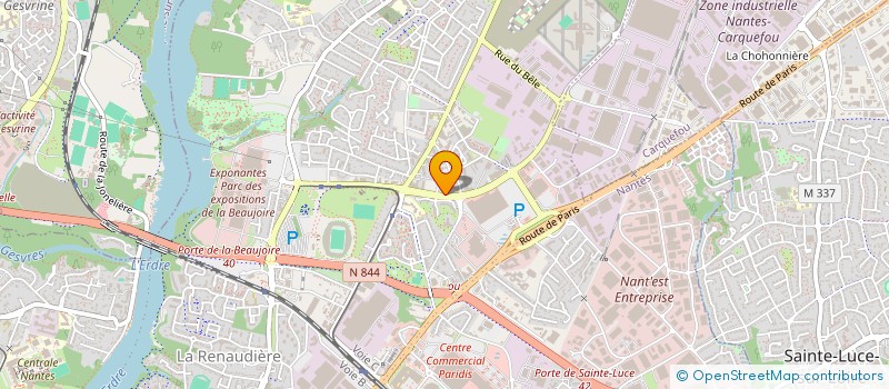 localisation de l'entreprise MADAME CATHERINE DAUNAS à NANTES