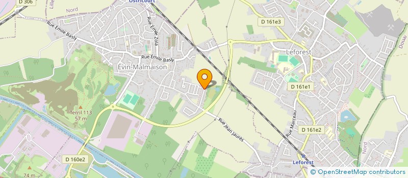 localisation de l'entreprise MADAME CATHERINE DAVRILLON  EVIN-MALMAISON