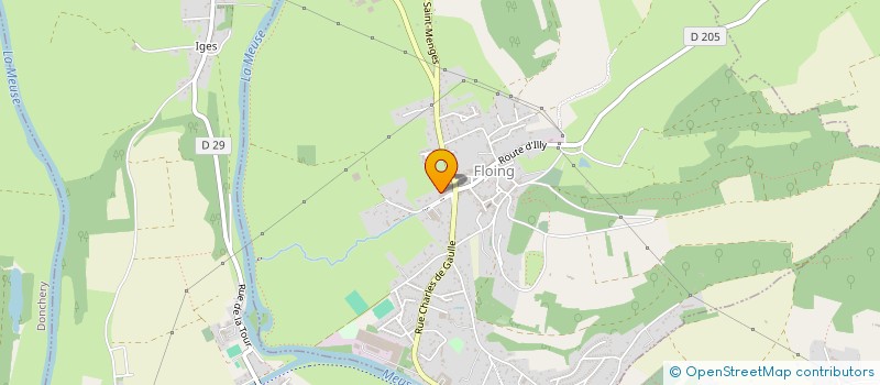 localisation de l'entreprise MADAME CATHERINE DAZY  FLOING