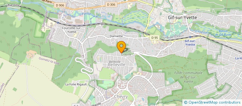 localisation de l'entreprise MADAME CATHERINE DE ANTONI  GIF-SUR-YVETTE