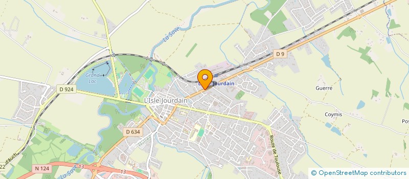 localisation de l'entreprise MADAME CATHERINE DE BUTTET à L'ISLE-JOURDAIN