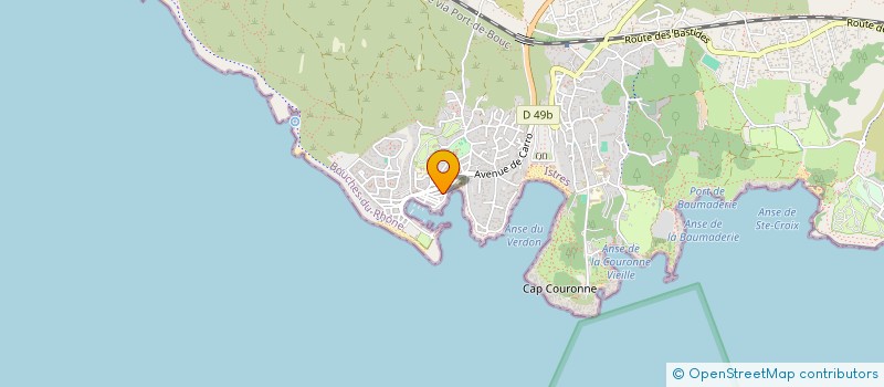localisation de l'entreprise MADAME CATHERINE DE L'ESTOILE à MARTIGUES