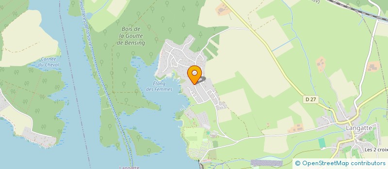 localisation de l'entreprise MADAME CATHERINE DE LOBEL MAHY  LANGATTE