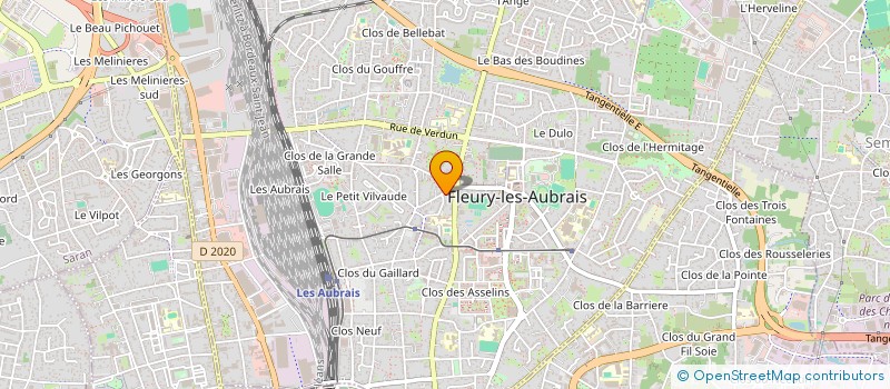 localisation de l'entreprise MADAME CATHERINE DE MARIO à FLEURY-LES-AUBRAIS