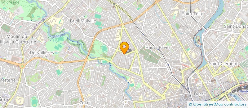 localisation de l'entreprise MADAME CATHERINE DE MASSOL DE REBETZ  NANTES