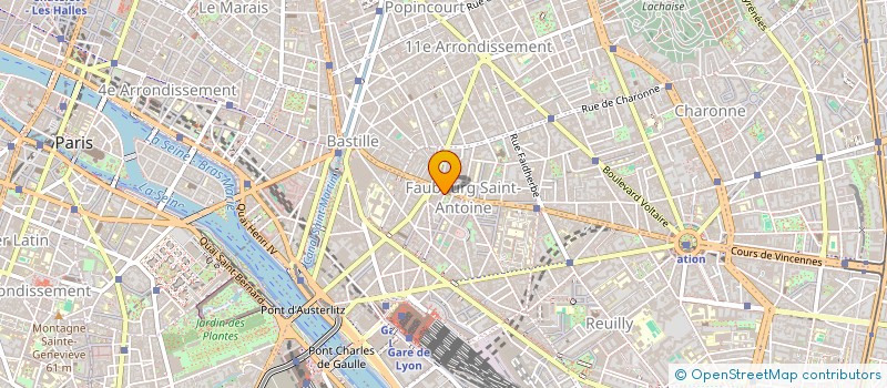 localisation de l'entreprise MADAME CATHERINE DE MEDEIROS  PARIS