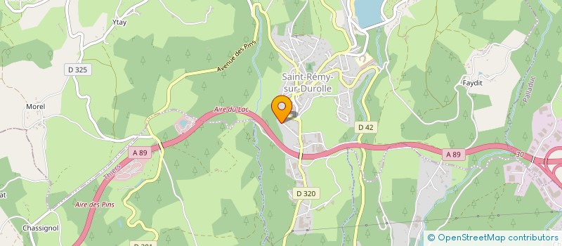 localisation de l'entreprise MADAME CATHERINE DE OLIVEIRA  SAINT-REMY-SUR-DUROLLE