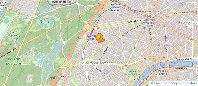 localisation de l'entreprise MADAME CATHERINE DE POLYA DITE DE KAROLYI  PARIS