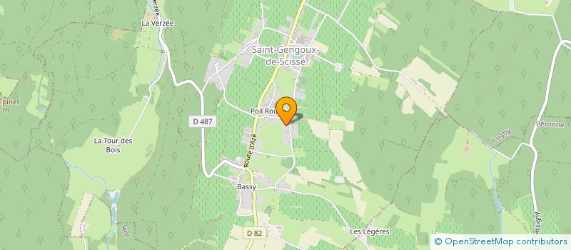 localisation de l'entreprise MADAME CATHERINE DEBARBOUILLE à LUGNY