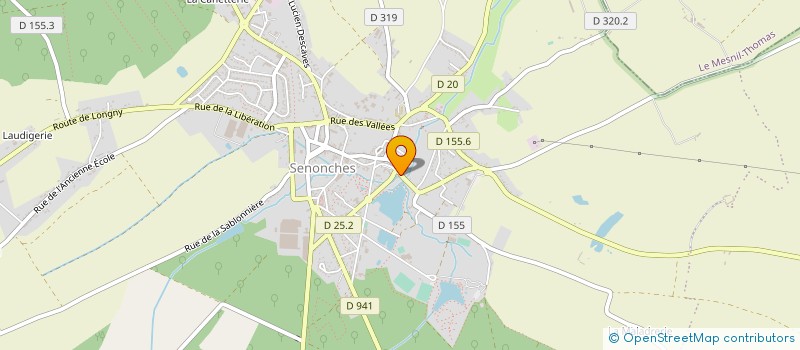 localisation de l'entreprise MADAME CATHERINE DEBOUTEZ à SENONCHES