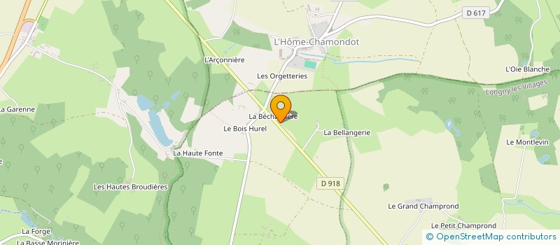 localisation de l'entreprise MADAME CATHERINE DEBRAY à LONGNY LES VILLAGES