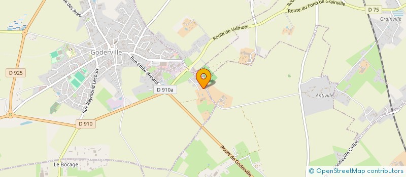 localisation de l'entreprise MADAME CATHERINE DEBRIS  GODERVILLE