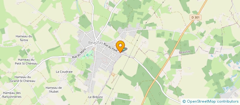 localisation de l'entreprise MADAME CATHERINE DEBUIGNY  BEAUFAY