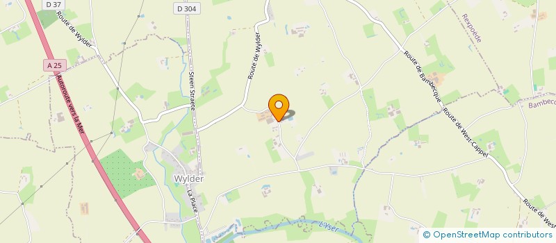 localisation de l'entreprise MADAME CATHERINE DECAD  WEST-CAPPEL