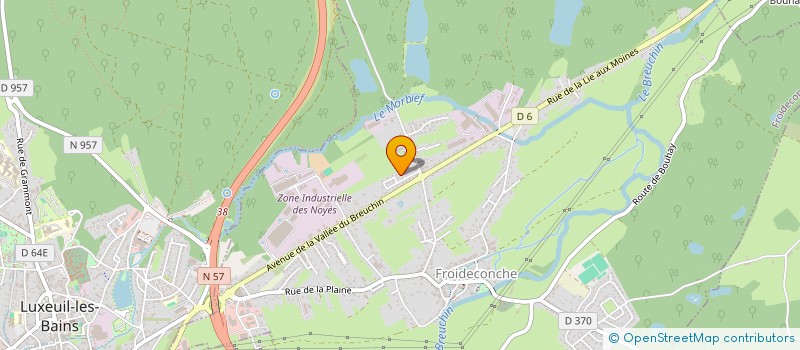 localisation de l'entreprise MADAME CATHERINE DECREUSE  FROIDECONCHE