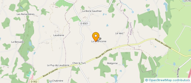 localisation de l'entreprise MADAME CATHERINE DEFRANCE  SAINT-MARTIN-SEPERT