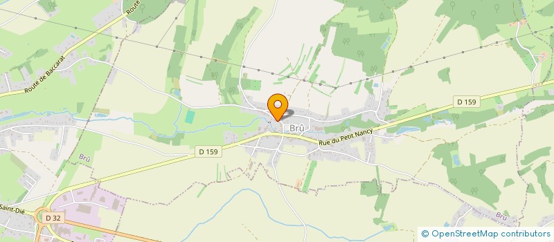 localisation de l'entreprise MADAME CATHERINE DEGAUGUE  BRU