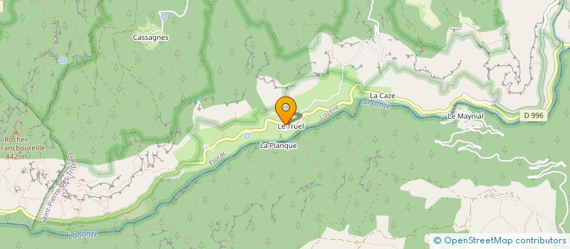 localisation de l'entreprise MADAME CATHERINE DEGOUY  MENDE