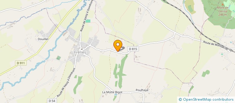 localisation de l'entreprise MADAME CATHERINE DEGRENNE à TINCHEBRAY-BOCAGE