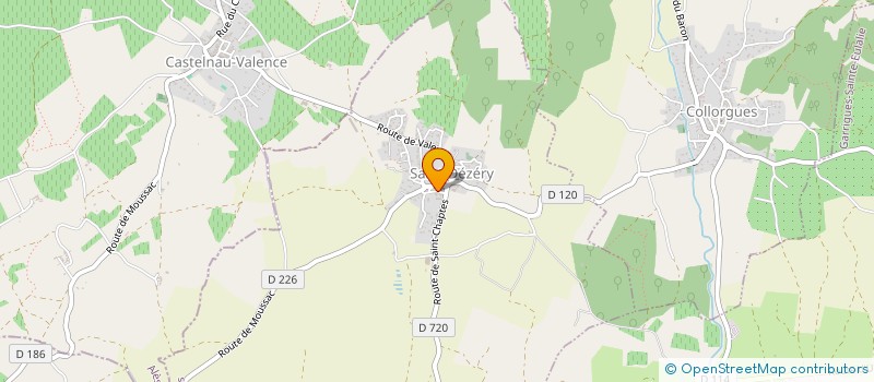 localisation de l'entreprise MADAME CATHERINE DEHAUMONT  SAINT-DEZERY