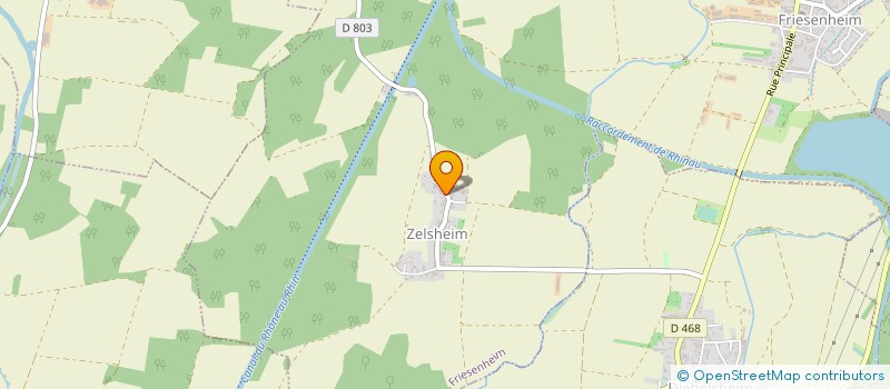 localisation de l'entreprise MADAME CATHERINE DEICHLER  FRIESENHEIM