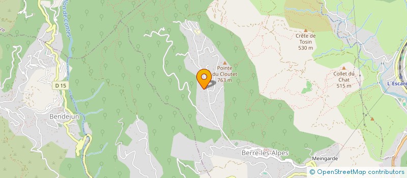 localisation de l'entreprise MADAME CATHERINE DELANNAY  BERRE-LES-ALPES