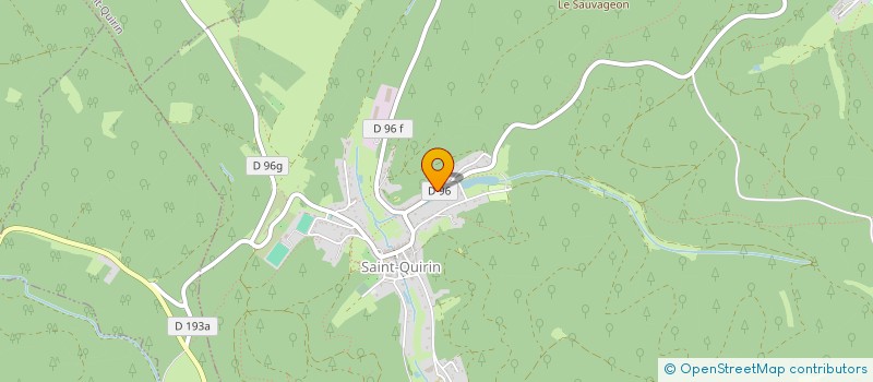 localisation de l'entreprise MADAME CATHERINE DELANZY  SAINT-QUIRIN