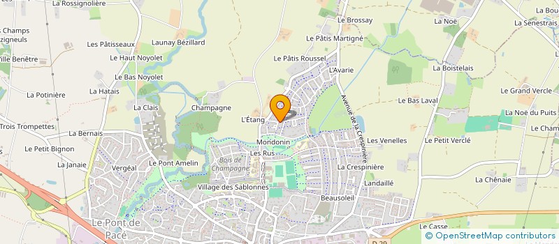 localisation de l'entreprise MADAME CATHERINE DELAROCHE à PACE