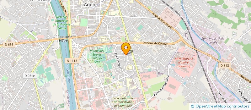 localisation de l'entreprise MADAME CATHERINE DELAVEAU à AGEN