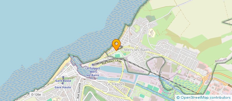 localisation de l'entreprise MADAME CATHERINE DELAVIGNE à MERS-LES-BAINS