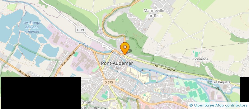 localisation de l'entreprise MADAME CATHERINE DELAVOIPIERE à PONT-AUDEMER