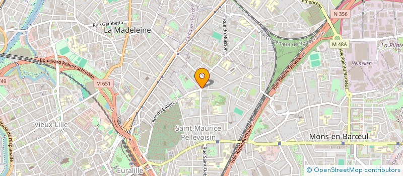 localisation de l'entreprise MADAME CATHERINE DELERUE à LILLE