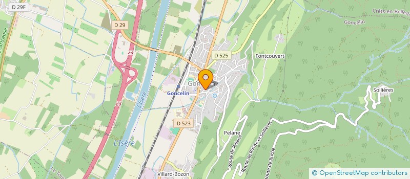 localisation de l'entreprise MADAME CATHERINE DELGADO  GONCELIN